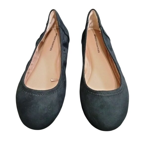 Amazon Essentials Size 8.5W Shoes Belice Ballet Flat Wide Fit Cushioned Insole - Picture 3 of 8